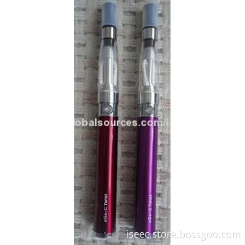 Colorful ego twist sets, ce4 atomizer 650/900/1,100mAh ego-twist battery with blister package